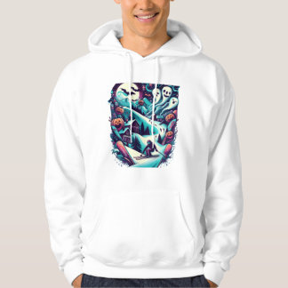 Sudadera Pista de esquí con fantasmas de Halloween