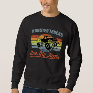 Sudadera Pista de Monstruos Antiguos es Mi Rollito Chicas C