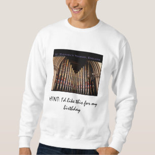 Sudadera PISTA: Me gustaría esto para mi cumpleaños - Tenbu