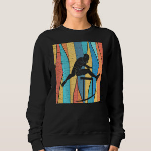 Sudadera Pista Y Campo Retro De Obstáculos Vintage