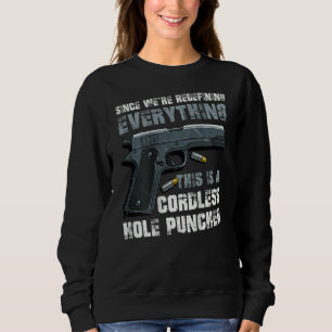 Sudadera Pistol Este Es Un Puncher De Agujero Sin Cordones