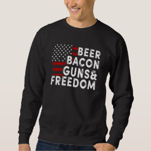 Sudadera Pistola De Cerveza Y Libertad 4 De Julio Fl Estado