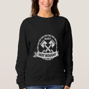 Sudadera Pistones Mecánicos Construidos No Comprados Hotrod
