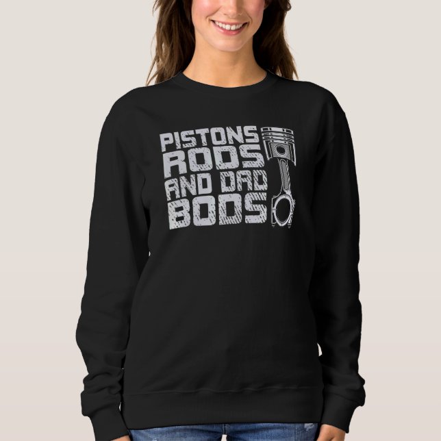 Sudadera Pistons Rods Y Dad Bods (Anverso)