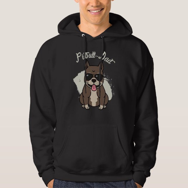 Sudadera Pit Bull Dad (Anverso)