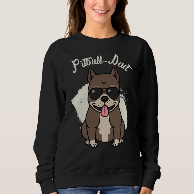 Sudadera Pit Bull Dad (Anverso)