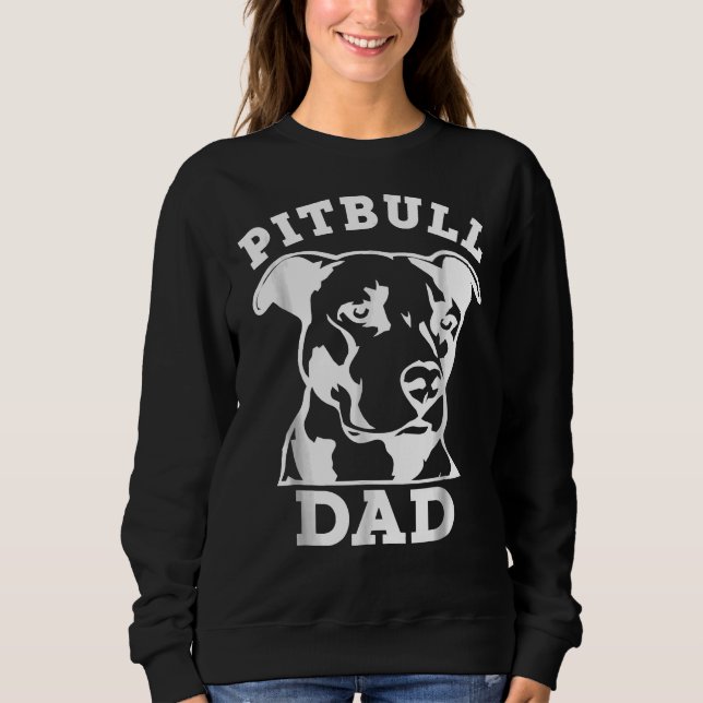 Sudadera Pit Bull Dad (Anverso)
