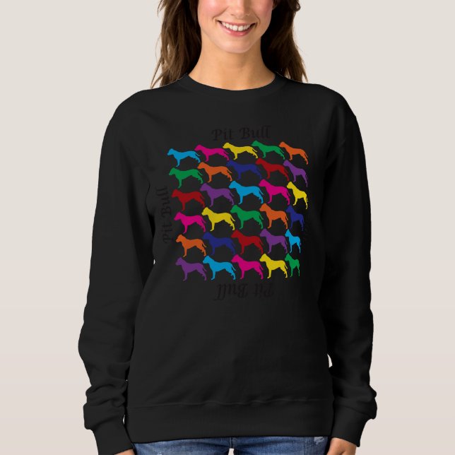 Sudadera Pit Bull Rainbow (Anverso)
