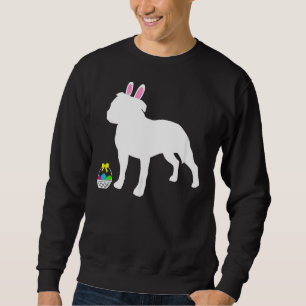 Sudadera Pit Bull Staffordshire Terrier Easter Bunny Dog Si