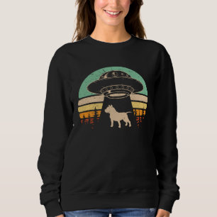 Sudadera Pitbull Abducción Alien   Pit Bull OVNI Nave Espac