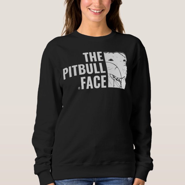 Sudadera Pitbull Ama Al Mascota Animal Pitbull Face (Anverso)