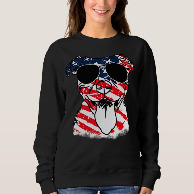 Sudadera Pitbull americano (Anverso)