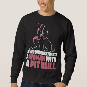 Sudadera Pitbull Chica Perro Raza Pitbull Ban