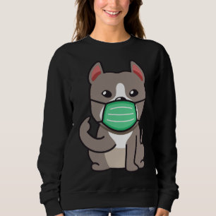 Sudadera Pitbull Con Máscaras De Cara