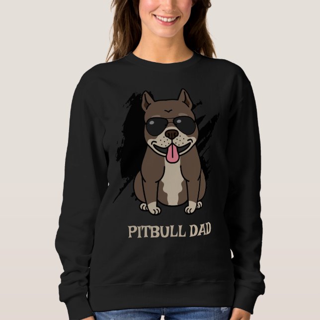 Sudadera Pitbull Dad (Anverso)