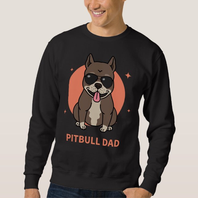 Sudadera Pitbull Dad (Anverso)