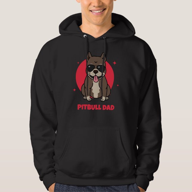 Sudadera Pitbull Dad Classic 253 (Anverso)
