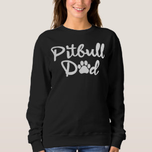 Sudadera Pitbull Dad Dad Pet Animal Lover Papá Noel