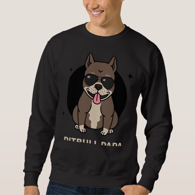 Sudadera Pitbull Dad Dogs (Anverso)