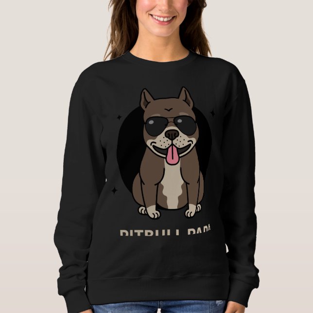 Sudadera Pitbull Dad Dogs (Anverso)