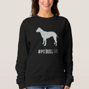 Sudadera Pitbull Dad Para Hombres Pitbull Dog Dad