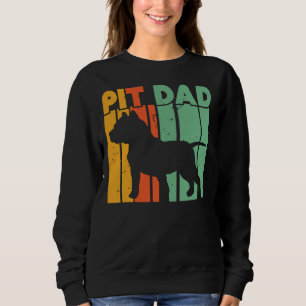 Sudadera Pitbull Dad Pitbull Pittie Pitty Pitbull Dad Pit B
