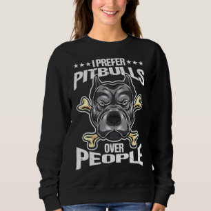 Sudadera Pitbull Dad Pittie Perro Mamá Animal Lover Prefier