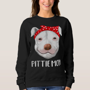 Sudadera Pitbull Dog Aovers Pittie Mamá Día de la Madre
