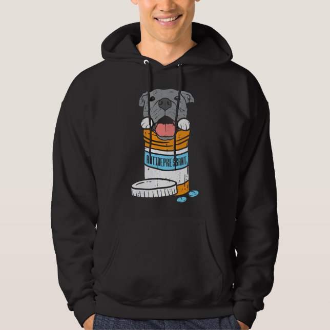 Sudadera Pitbull Dog Essential 64 (Anverso)
