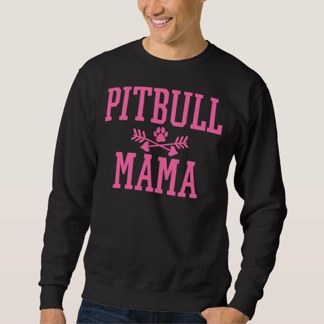 Sudadera Pitbull Dog Mom (Anverso)