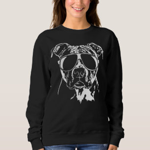 Sudadera Pitbull Dog Mom Funny American Pitbull Terrier Wit