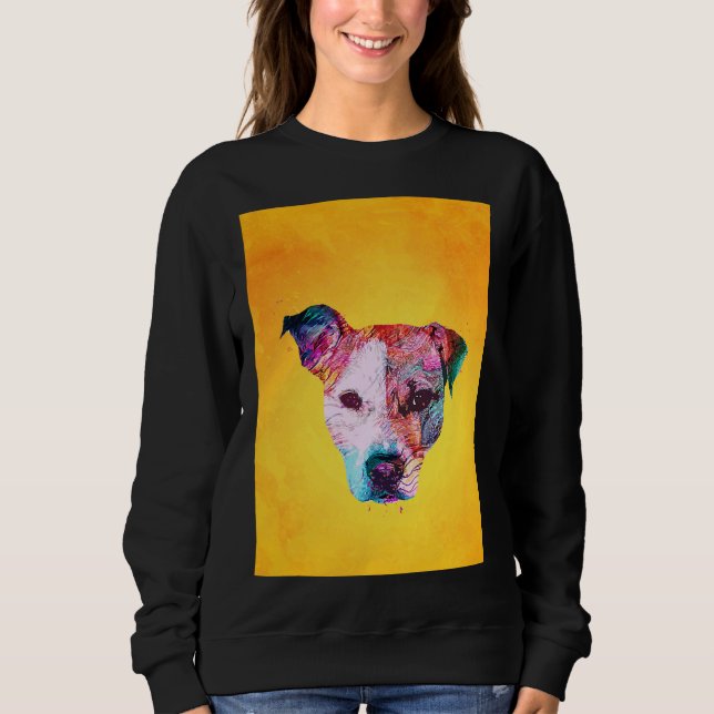 Sudadera Pitbull Dog Premium (Anverso)