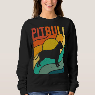 Sudadera Pitbull Dog Vintage Pet Lover