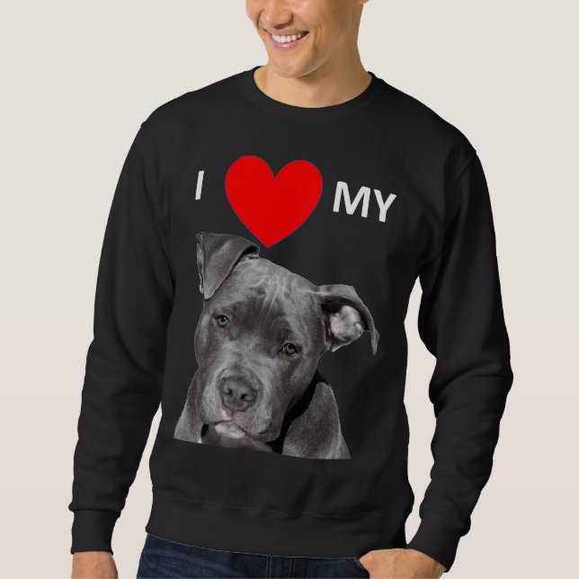 Sudadera Pitbull Doglover (Anverso)
