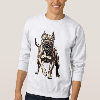 Sudadera Pitbull enfadado