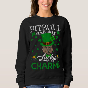 Sudadera Pitbull Es Mi Afortunado Encantador Perro Pitbull