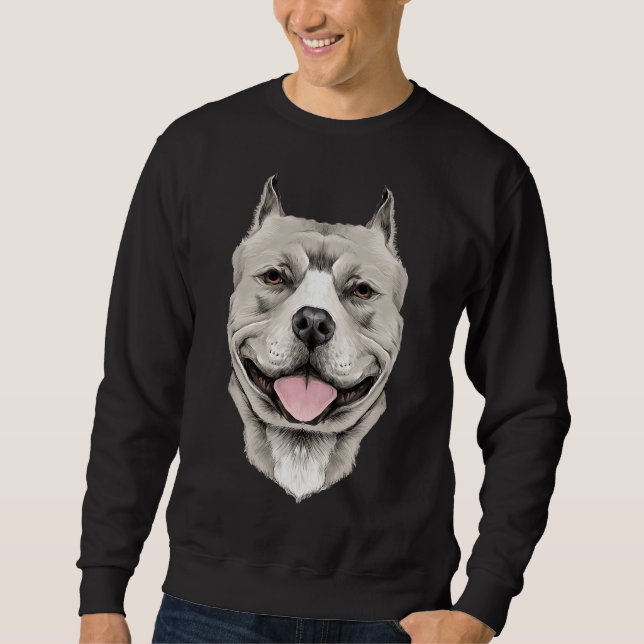 Sudadera Pitbull Face (Anverso)