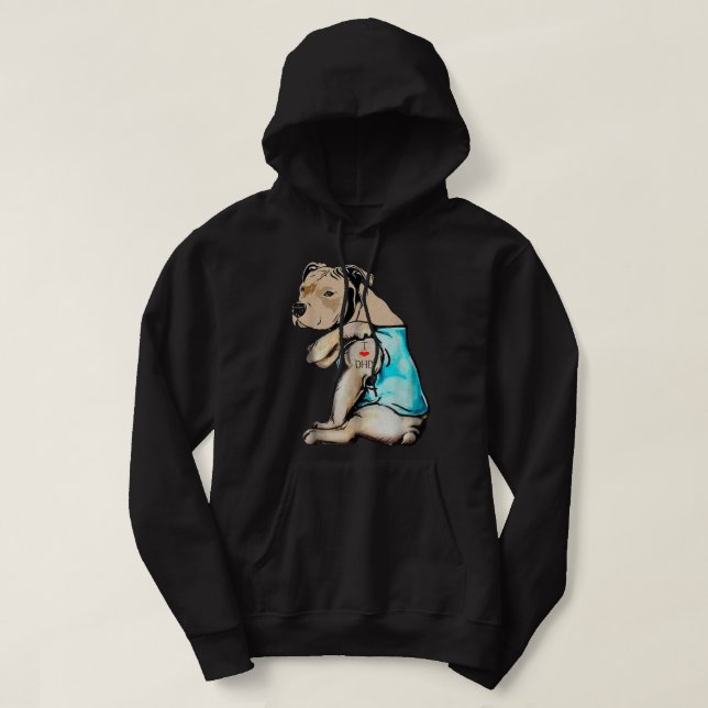 Sudadera Pitbull Grammy Pit Bull Terrier Dog Pibble Mother' (Diseño del anverso)