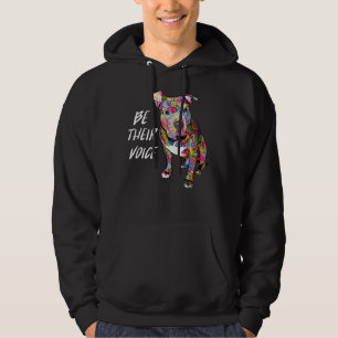 Sudadera Pitbull Hippie Sea Su Voz Amor Por La Paz Y Pitbu