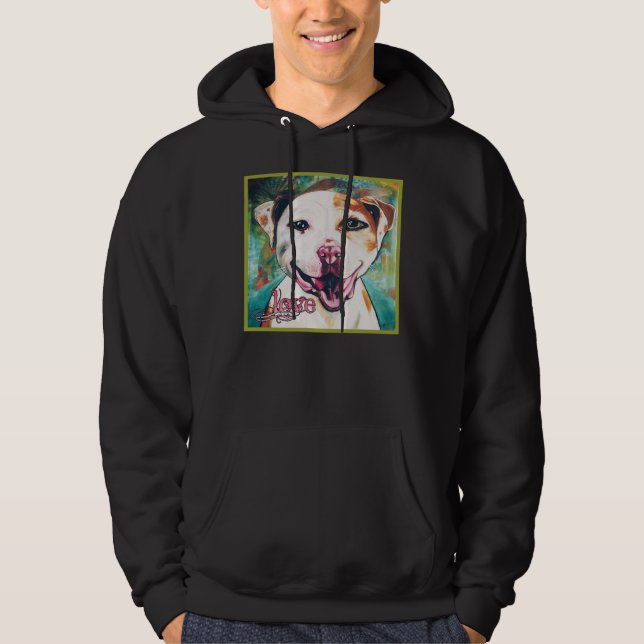 Sudadera Pitbull Layla Love Scoop (Anverso)