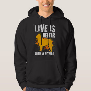 Sudadera Pitbull Live Es Mejor Con Pitbull