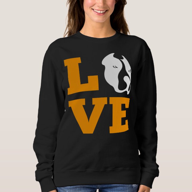 Sudadera Pitbull Love Pitbull Dog Lover (Anverso)