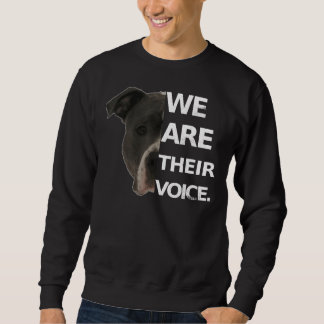 Sudadera Pitbull Love We Are Voice Dog Avers