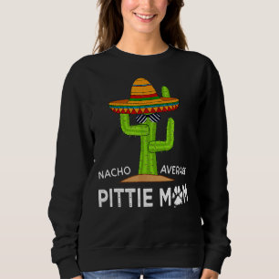 Sudadera Pitbull Lover Humor Gracioso Diciendo A Pittie Mam
