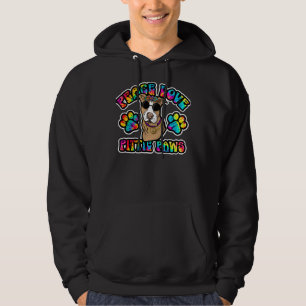 Sudadera Pitbull Lover Peace Love Pittie Paws Cue Tie Dye