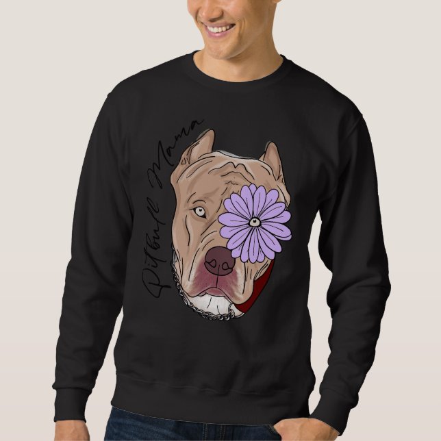 Sudadera Pitbull Mama (Anverso)