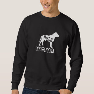 Sudadera Pitbull Mama Pitbull Mascota De Ch