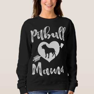 Sudadera Pitbull Mama Proud Pitbull Mom