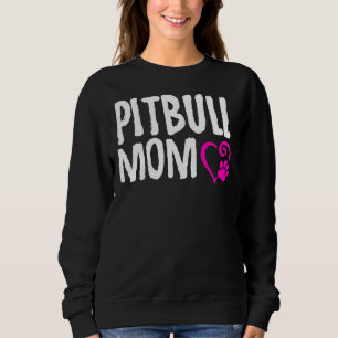 Sudadera Pitbull Mamá Yo Amo Mi Pitbull