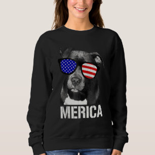 Sudadera Pitbull Merica Patriota Perro Pit Bull Patriot